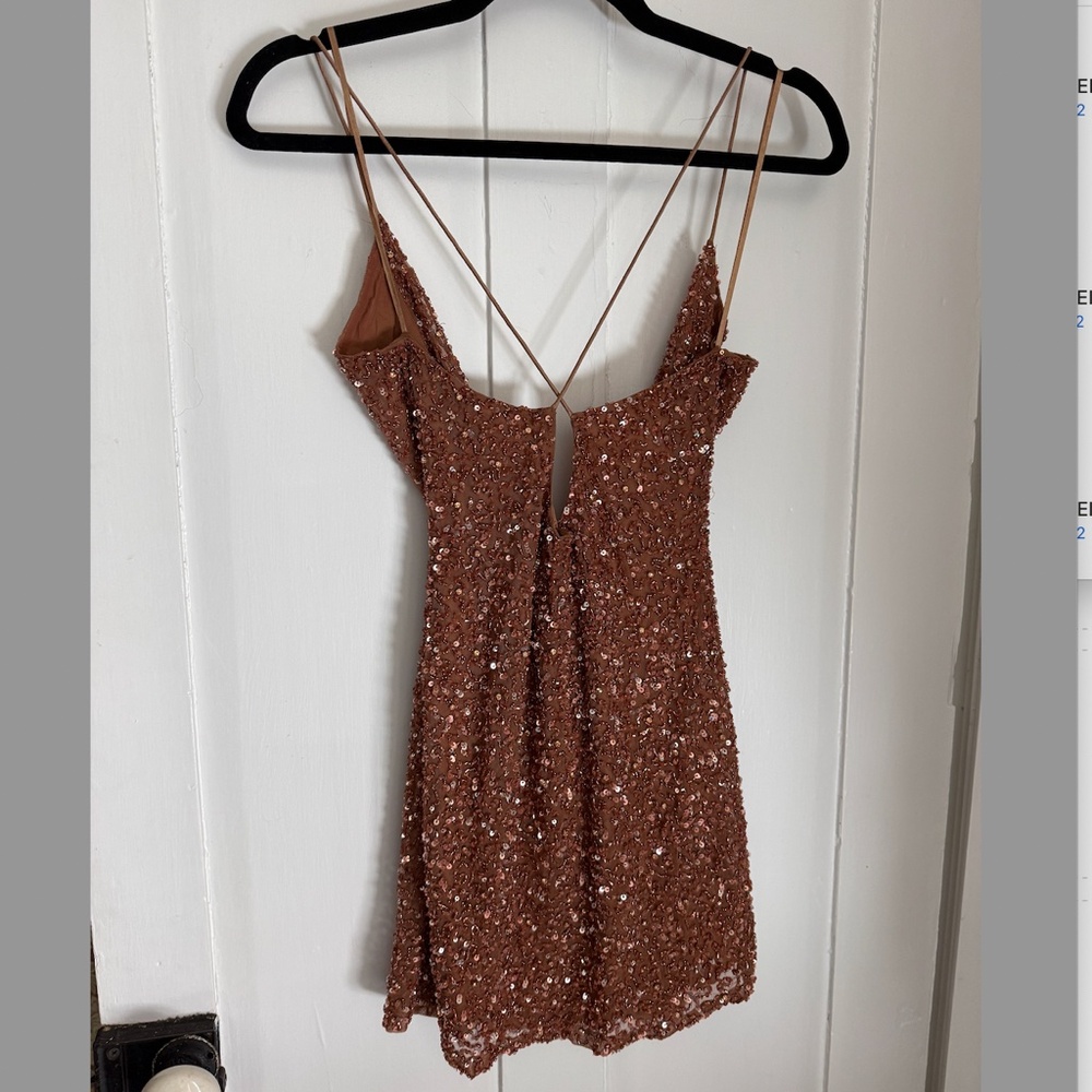 Retrofete Bronze Mitch Dress - Picture 5 of 11